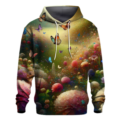 Floral Symphony In Bloom Hoodie Lightweight Hoodies