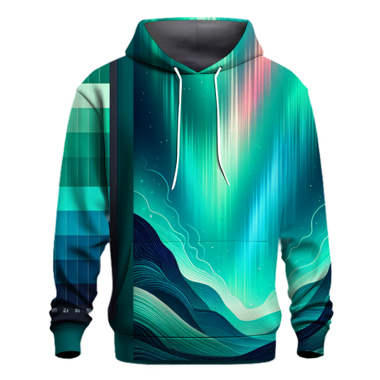 Electric Aurora Gradient Hoodie