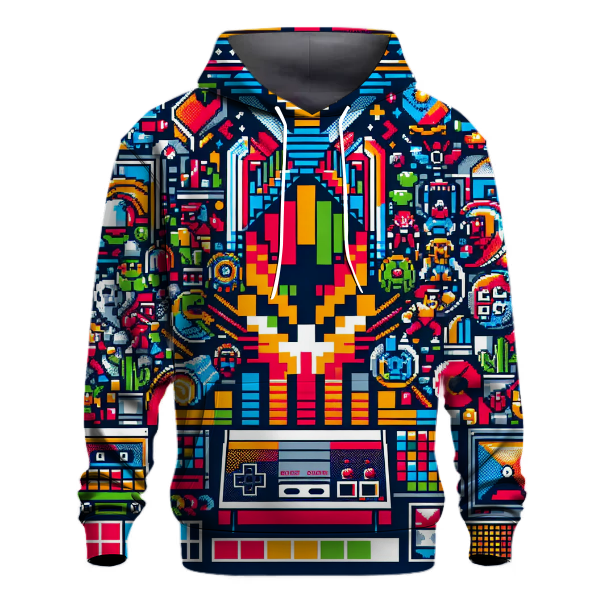 Retro Arcade Legends Hoodie