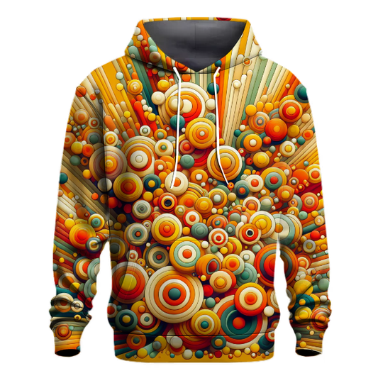 Sunny Retro Circle Hoodie