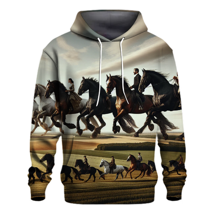 Equestrian Gallop Hoodie Pullover Hoodies