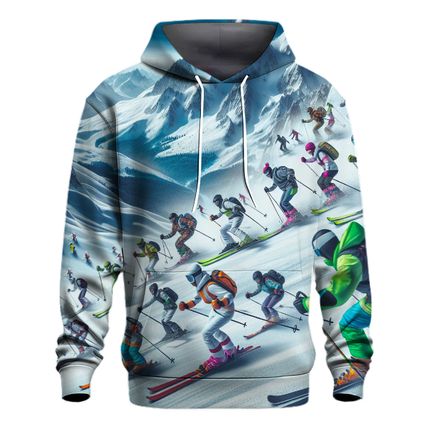 Skiing Bliss Hoodie