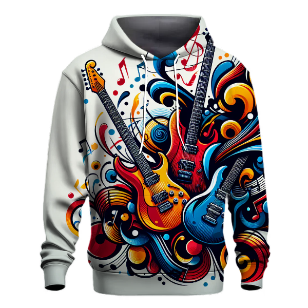 Electric Guitar Riff Hoodie