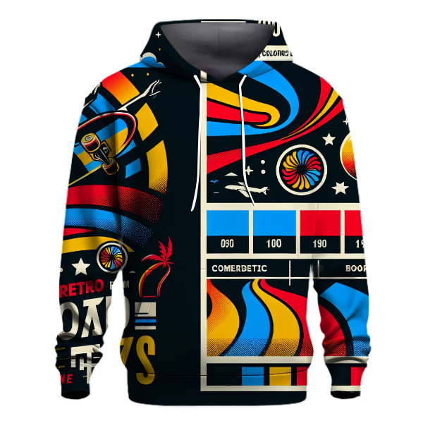 Classic 70s Skateboard Hoodie