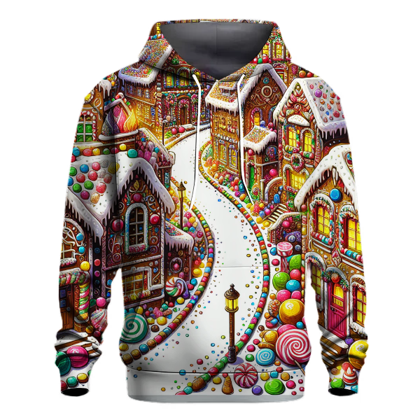 Gingerbread Village Fun Hoodie Heavyweight Hoodies