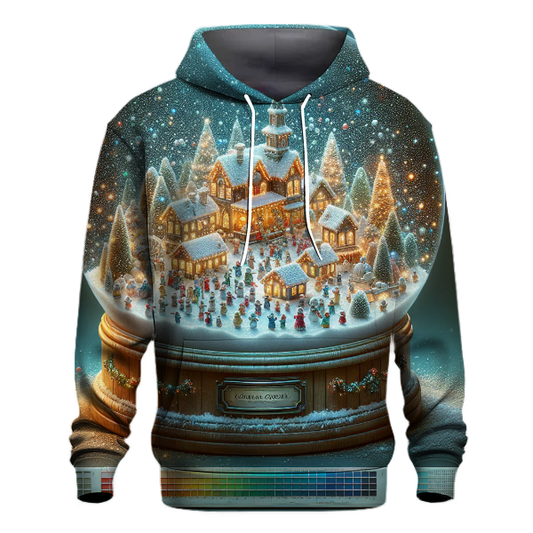 Cozy Snow Globe Scene Hoodie