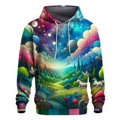 Whimsical Fantasy Landscapes Hoodie