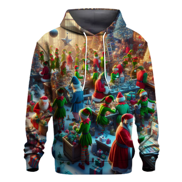 Jolly Santa's Workshop Hoodie