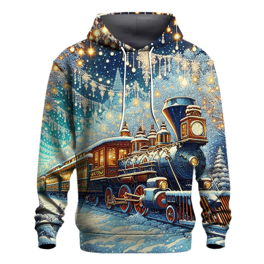 Classic Christmas Train Hoodie