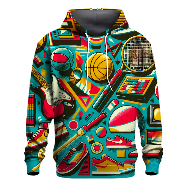 Radical 80s Sports Hoodie