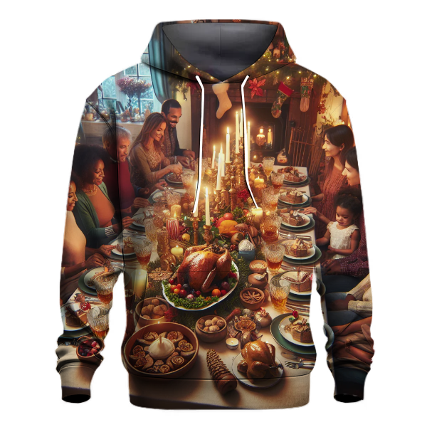 Traditional Christmas Feast Hoodie