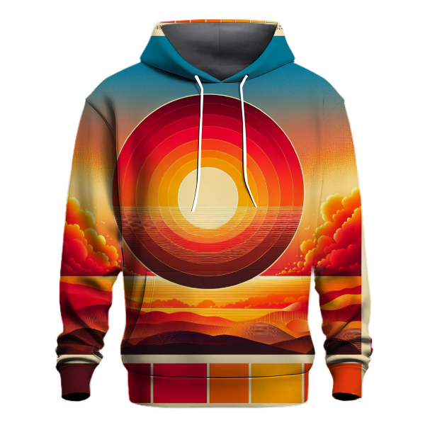 Fiery Horizon Hoodie