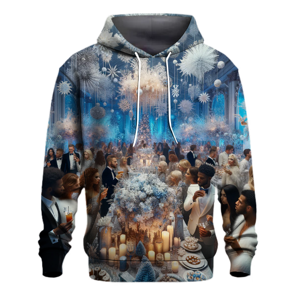 Sparkling Snowflake Soiree Hoodie