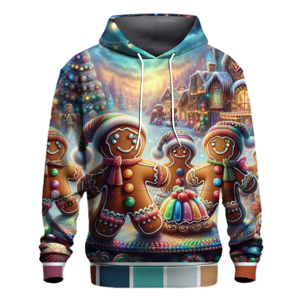 Jolly Gingerbread Parade Hoodie