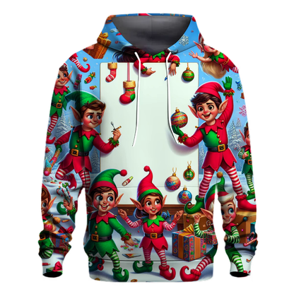 Merry Mischievous Elves Hoodie