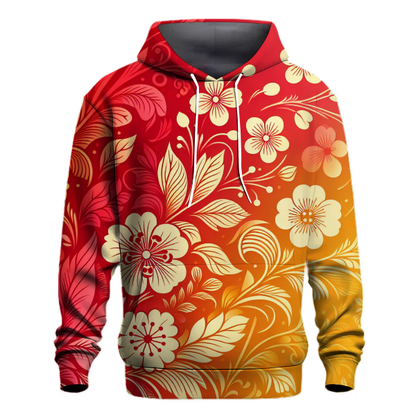 Floral Burst Hoodie