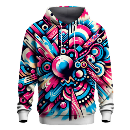 Bright Urban Graffiti Hoodie