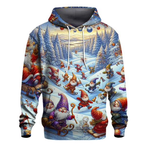 Winter Wonderland Gnomes Hoodie