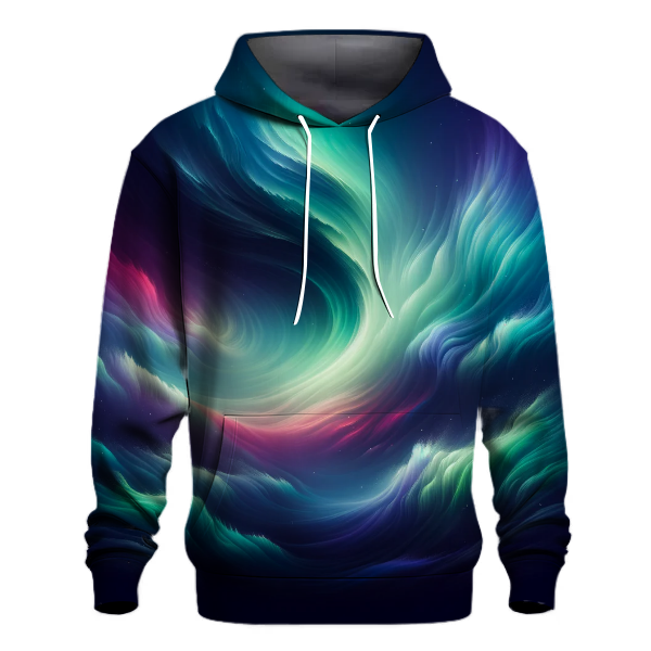 Mystical Aurora Gradient Hoodie