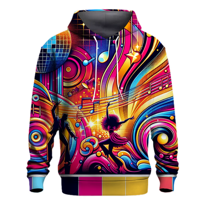 Neon Disco Fever Hoodie