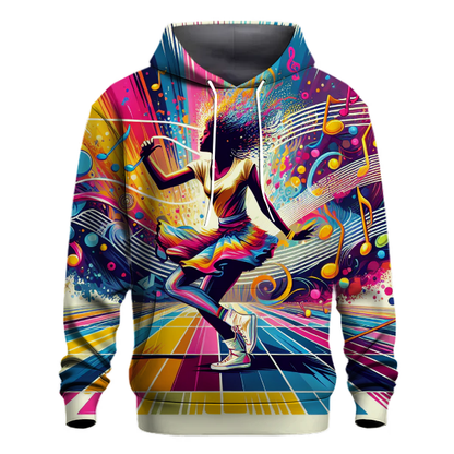 Funky 80s Dancer Hoodie