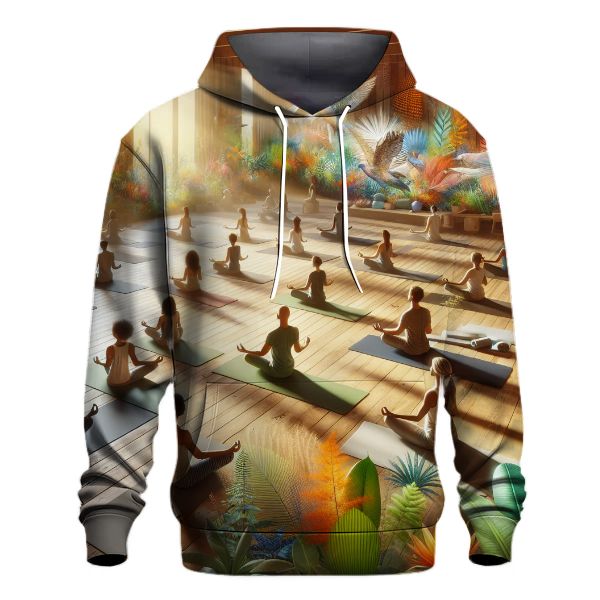 Yoga Tranquility Vibes Hoodie