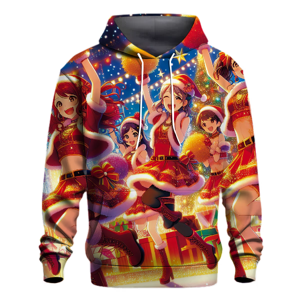 Christmas Cheerleader Hoodie