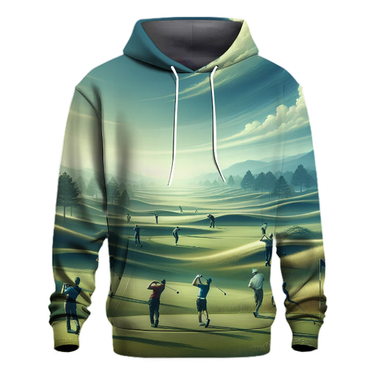 Golf Green Elegance Hoodie