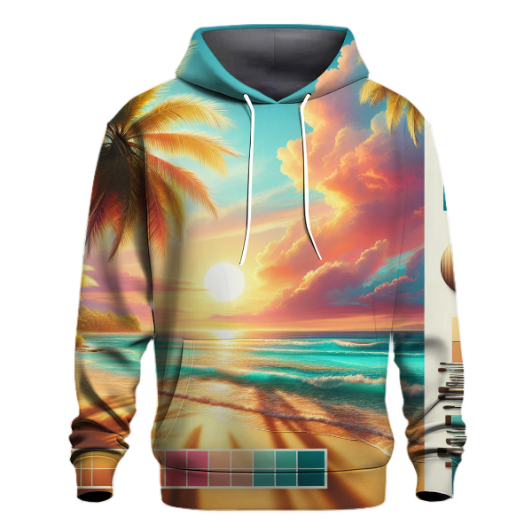 Tropical Island Paradise Hoodie