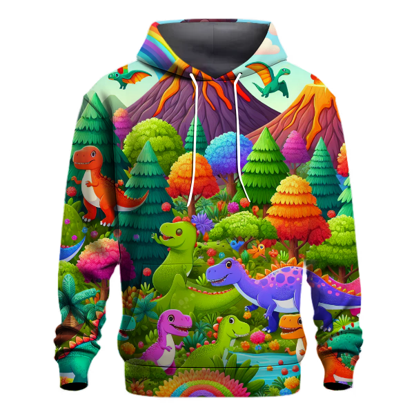 Playful Dino Adventure Hoodie