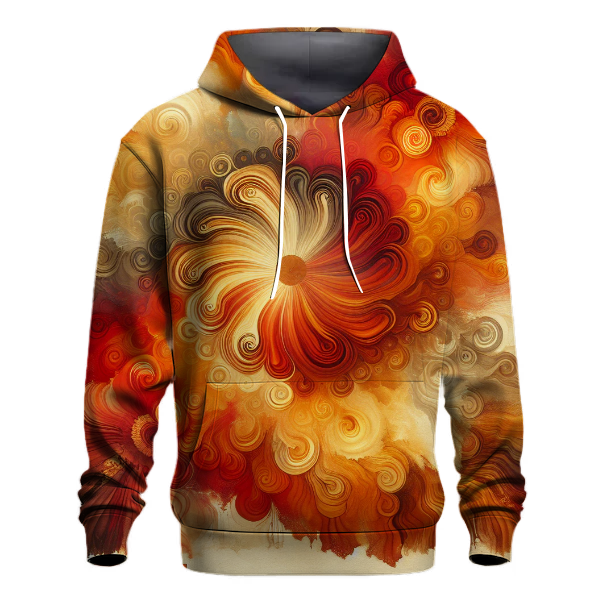 Burnt Sunset Glow Hoodie