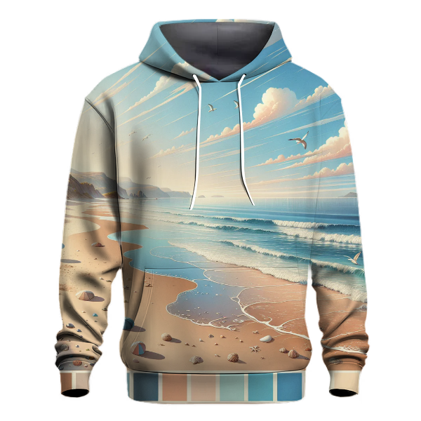 Breezy Coastal Landscape Hoodie