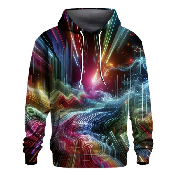 Techno Spectrum Glow Hoodie