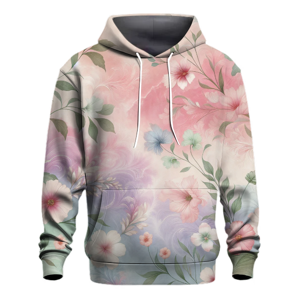 Spring Blossom Tie-dye Design Hoodie