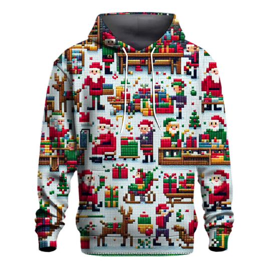 Santa's Cozy Workshop Design Hoodie