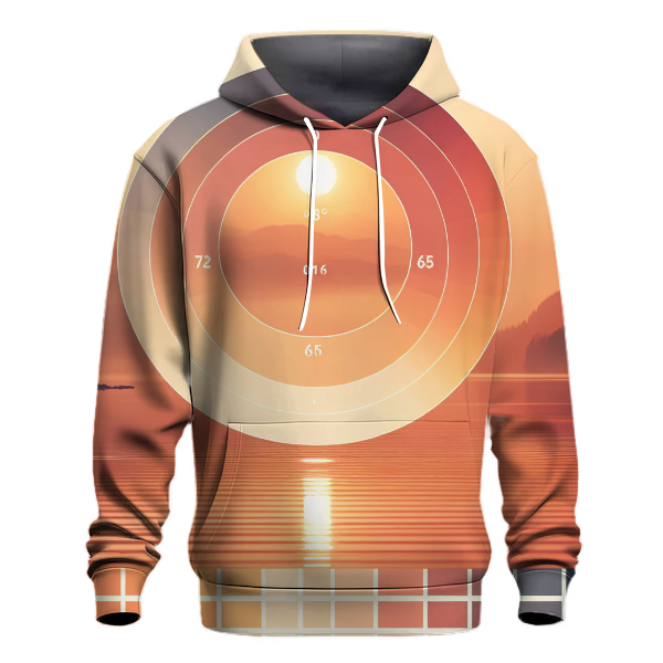 Sunset Reflection Gradient Hoodie