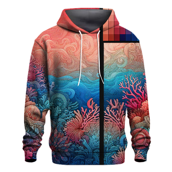 Coral Reef Glow Hoodie