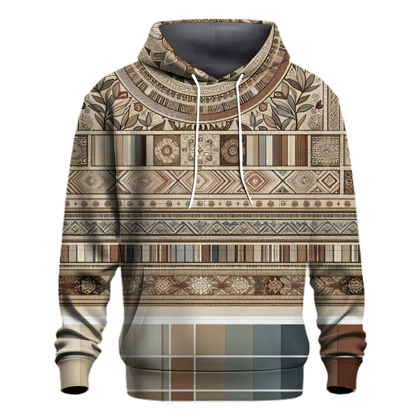 Peaceful Plaid Escape Hoodie