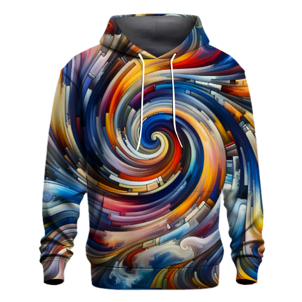 Artistic Abstract Vortex Hoodie