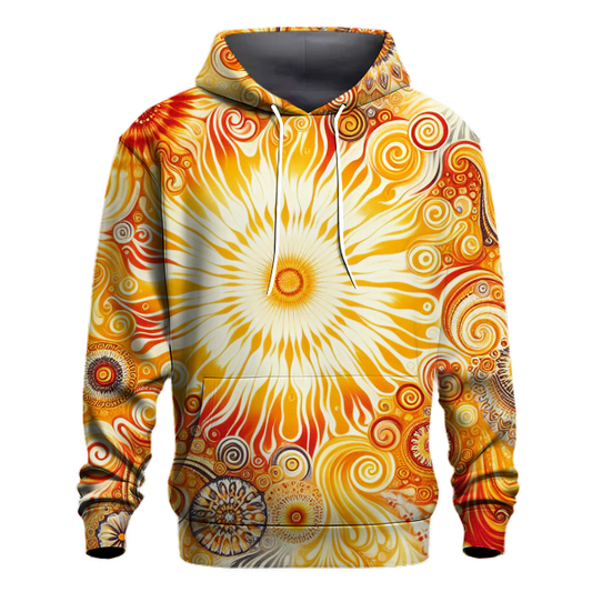 Sunshine Bliss Tie-Dye Hoodie