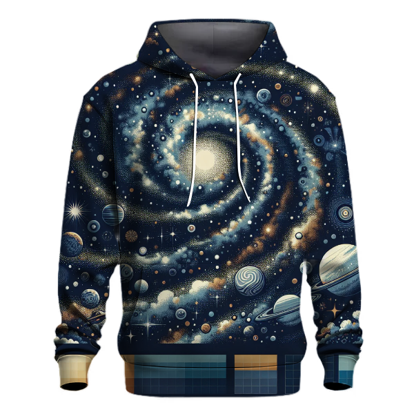 Cosmic Adventure Patterns Hoodie