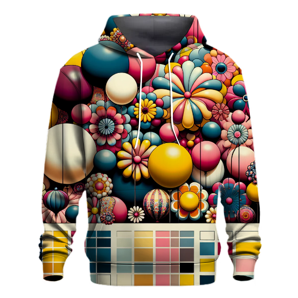 Whimsical Balloon Adventure Hoodie