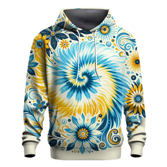 Sunny Skies Tie-dye Design Hoodie