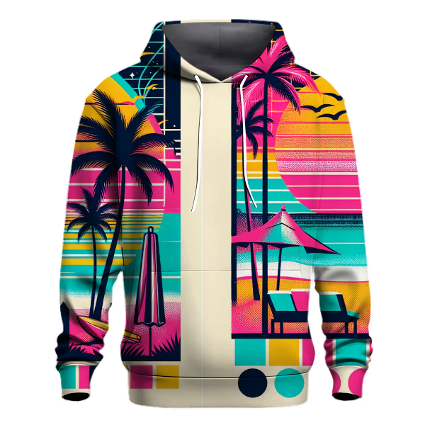 Chic Miami Vibes Hoodie