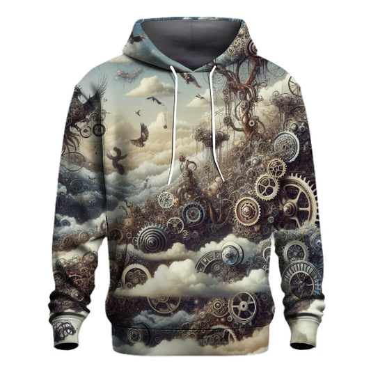 Whimsical Clockwork Wonderland Hoodie