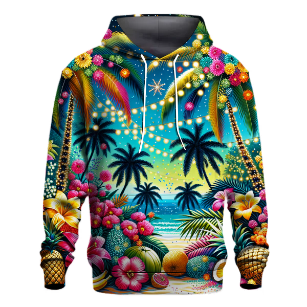 Tropical Christmas Fiesta Hoodie