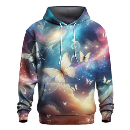 Cosmic Butterfly Dreamscape Hoodie