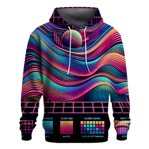 Digital Waves Hoodie