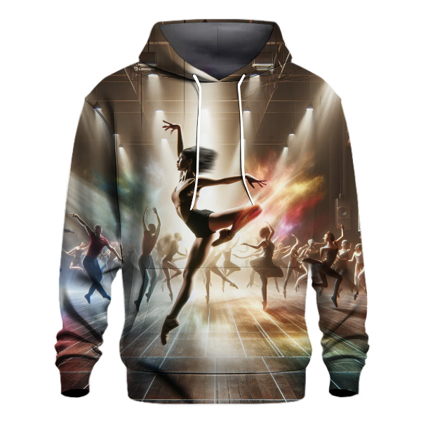 Dance Expressive Hoodie Embroidered Hoodies