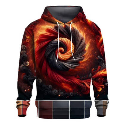 Enigmatic Ember Glow Hoodie Hoodies Fashion